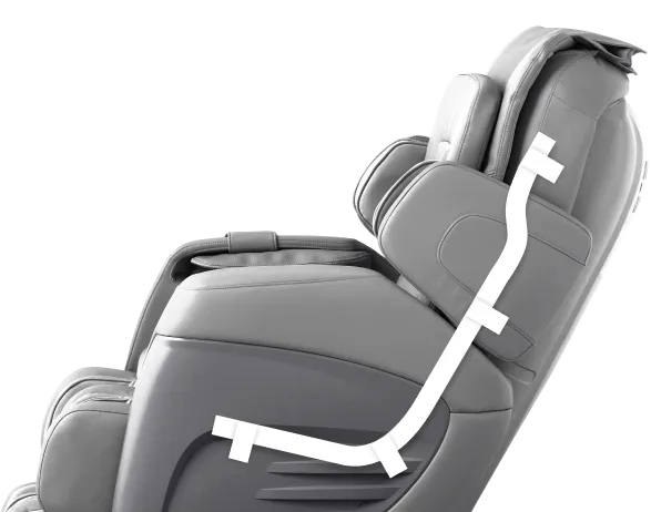 Массажное кресло Ergonova Sanatorium Grey