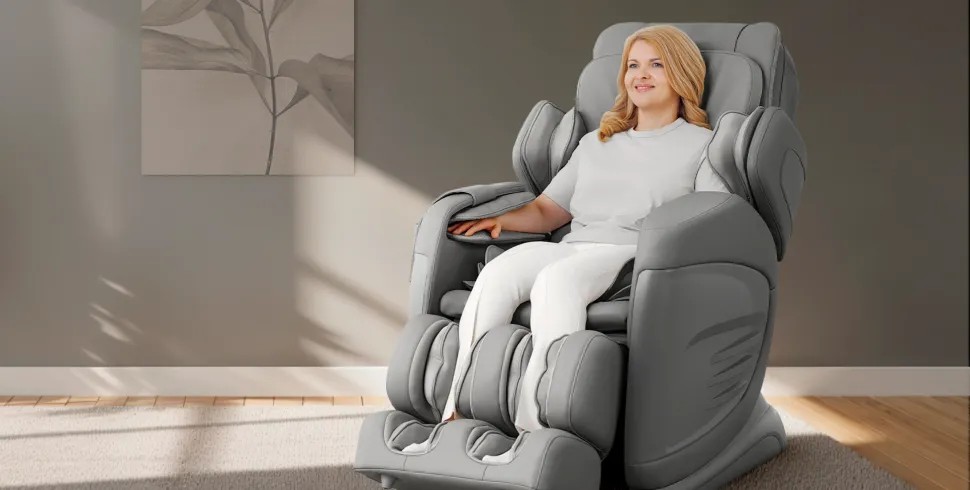 Массажное кресло Ergonova Sanatorium Grey